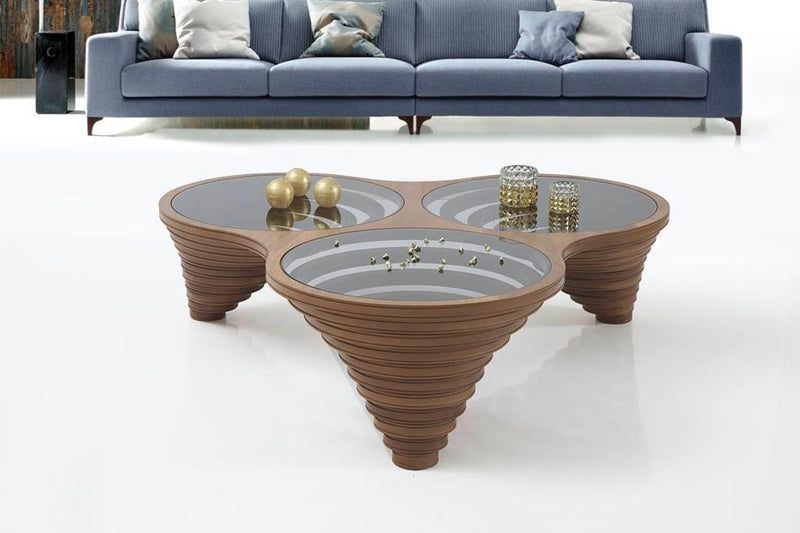 003 Walnut Coffee Table [ETA: 3/15] - Lara FurnitureCoffee Table
