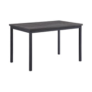 Tripp Gray Metal Dining Set - Lara FurnitureDining Room Set