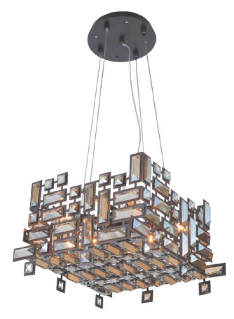 02SQR17BR 16.6" X 9.5" BRONZE ORAN SQUARE - 210000004293