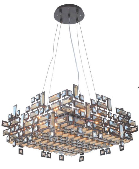 02SQR23BR 22.8" X 9.5" BRONZE SQUARE - 210000003691