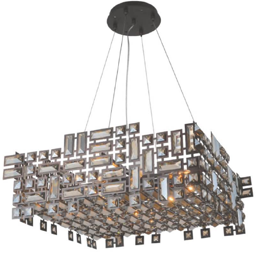 02SQR27BR 26.6" X 9.5" BRONZE ORAN SQUARE - 210000006594