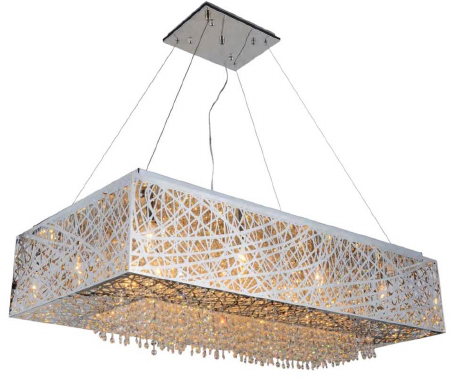 03REC39CH 39" X 20" PITTSTON CHROME RECHANGULAR - 210000005874