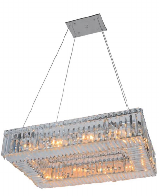 05SQR24CH 24" X 10" RIYADH CHROME SQUARE - 210000003817