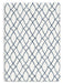 10 Inch Chime Elite 2.0 White/Blue Full Mattress - M42521
