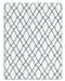 10 Inch Chime Elite 2.0 White/Blue Queen Mattress - M42531