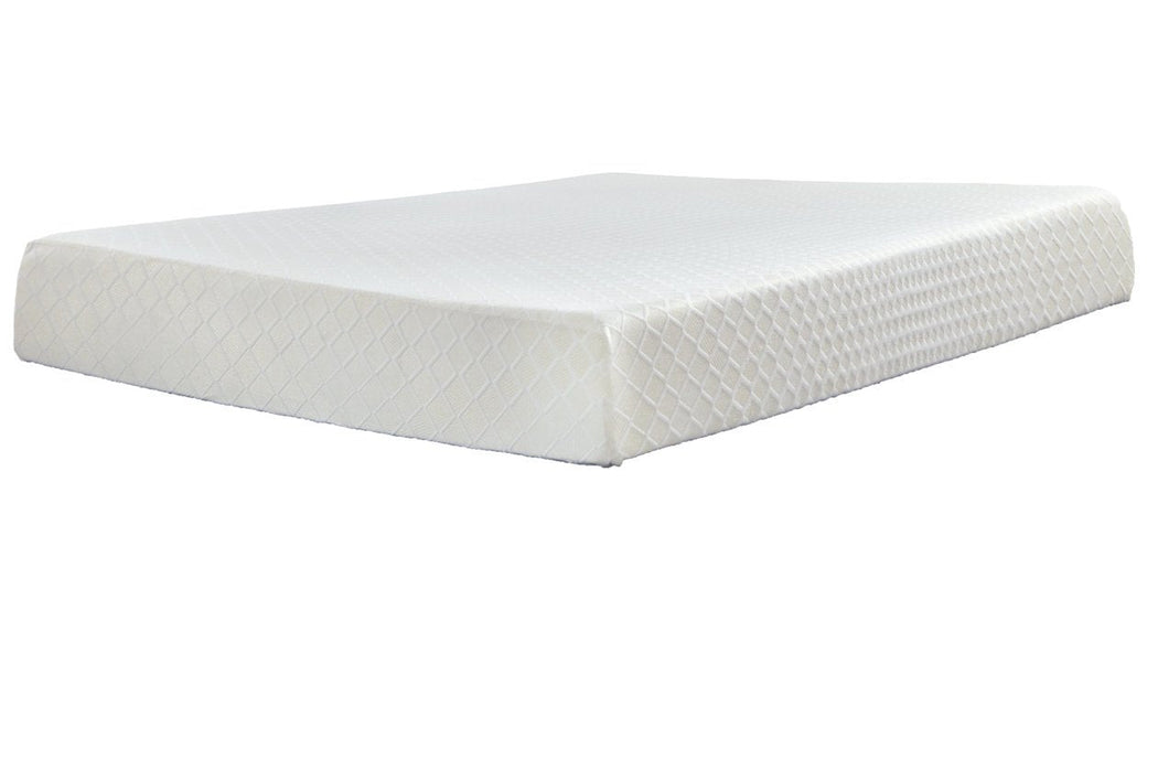 10 Inch Chime Memory Foam White Full Mattress in a Box - Gate FurnitureFull Mattress