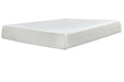 10 Inch Chime Memory Foam White Full Mattress in a Box - Gate FurnitureFull Mattress