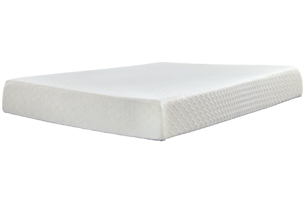 10 Inch Chime Memory Foam White Full Mattress in a Box - Gate FurnitureFull Mattress