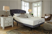 10 Inch Chime Memory Foam White Queen Mattress in a Box - Gate FurnitureQueen Mattress