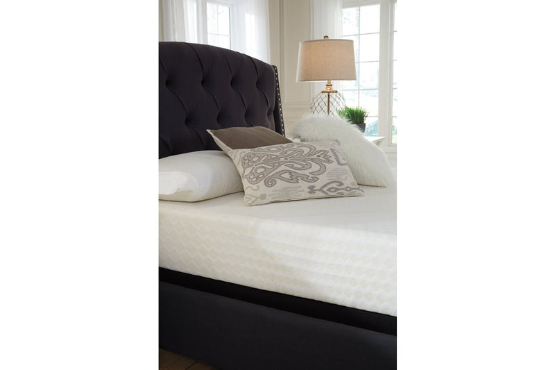 10 Inch Chime Memory Foam White Queen Mattress in a Box - Gate FurnitureQueen Mattress