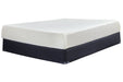 10 Inch Chime Memory Foam White Queen Mattress in a Box - Gate FurnitureQueen Mattress
