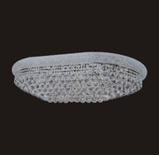 1006F-OV 18X30 GOLD CHANDELIER FLUSH WITH LED COLOR CHANGE (CB168)(FO185) - 210000000125