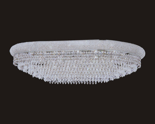1006F-OV 22X36 CHROME CHANDELIER FLUSH WITH LED COLOR CHANGE (CB231)(FO272) - 210000000127