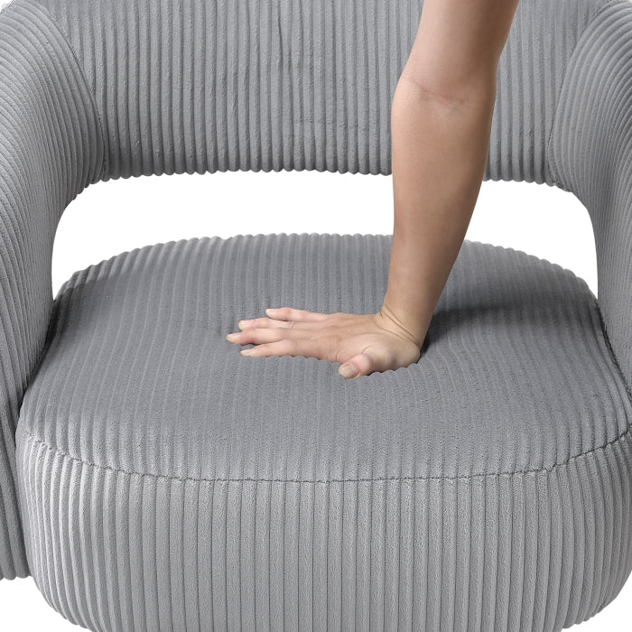 1013DGY-1 Swivel Chair - 1013DGY-1