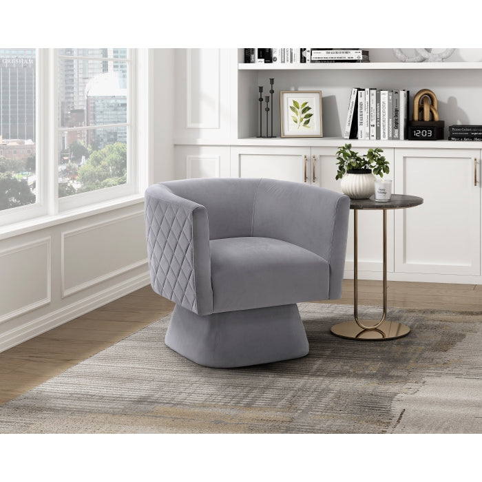 1022GY-1 Swivel Chair - 1022GY-1