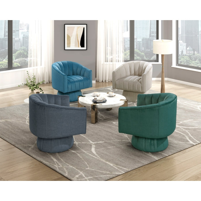 1025DGY-1 Swivel Chair - 1025DGY-1