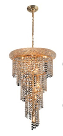 1040F16G  16X26   8 LIGHT   24K GOLD - 210000005155