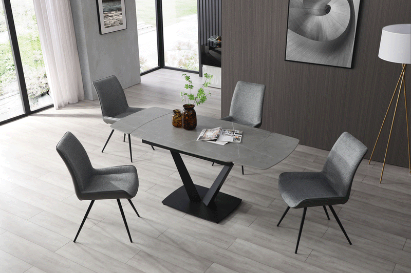 109 Dining Table With 79 Chairs Set - Lara Furniture