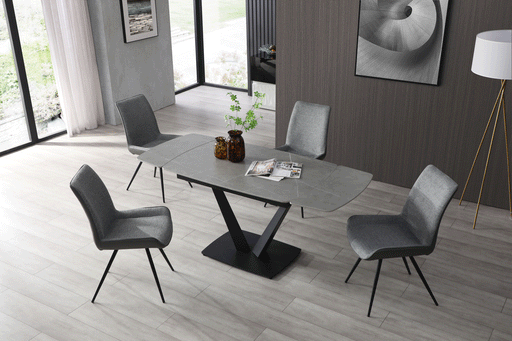 109 Dining Table With 79 Chairs Set - Lara Furniture