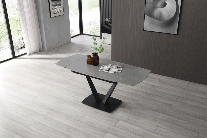 109 Grey Table With 1218 Chairs Set - p14262
