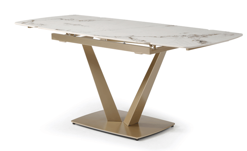 109 Table Gloss Golden Jade - Lara Furniture