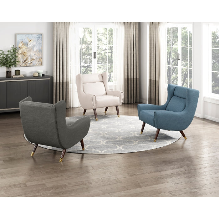 1098DGY-1 Accent Chair - 1098DGY-1