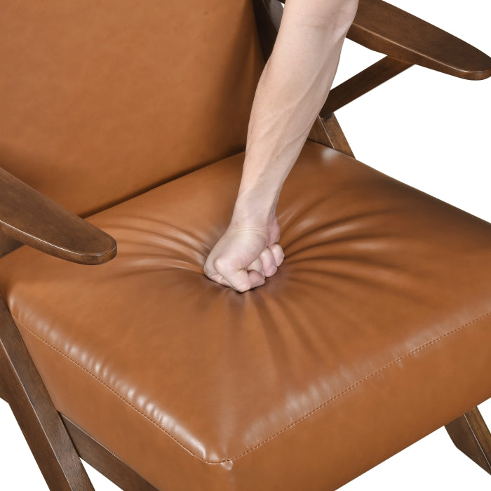 1107BRW-1 Accent Chair - 1107BRW-1