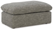 Dramatic Chair and Ottoman in Granite from Ashley - Lara Furniture