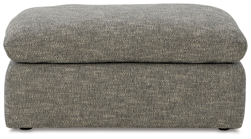 Dramatic Chair and Ottoman in Granite from Ashley - Lara Furniture