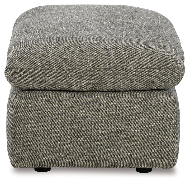 Dramatic Chair and Ottoman in Granite from Ashley - Lara Furniture