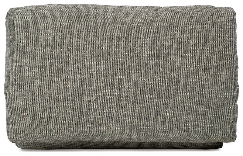 Dramatic Chair and Ottoman in Granite from Ashley - Lara Furniture
