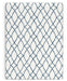 12 Inch Chime Elite 2.0 White/Blue Full Mattress - M42621