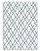 12 Inch Chime Elite 2.0 White/Blue Queen Mattress - M42631