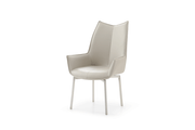 1218 Swivel Dining Chair Grey Taupe - Lara FurnitureDining Chair