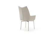 1218 Swivel Dining Chair Grey Taupe - Lara FurnitureDining Chair