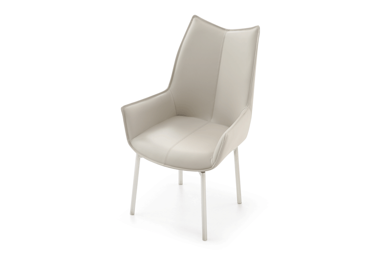 1218 Swivel Dining Chair Grey Taupe - Lara FurnitureDining Chair