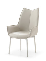 1218 Swivel Dining Chair Grey Taupe - Lara FurnitureDining Chair