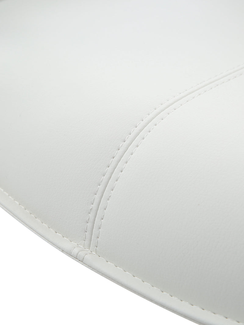 1218 Swivel Dining Chair White - Lara FurnitureDining Chair