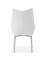1218 Swivel Dining Chair White - i30924 - Lara Furniture