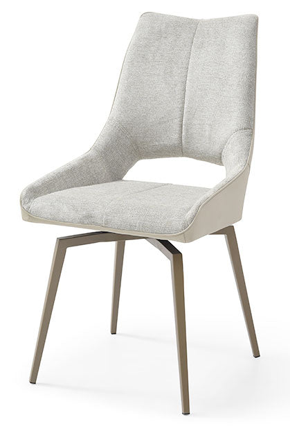 1239 Beige Golden Chair - i40931