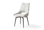 1239 Swivel Dining Chair Beige - Lara FurnitureDining Chair