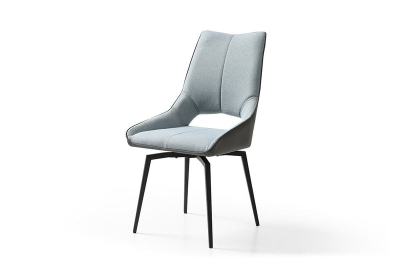 1239 Swivel Dining Chair Blue/Dark - Lara FurnitureDining Chair