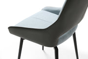 1239 Swivel Dining Chair Blue/Dark - Lara FurnitureDining Chair