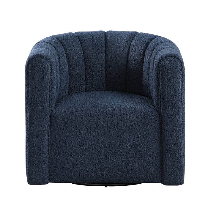 1260BU Swivel Chair with Ottoman - 1260BU