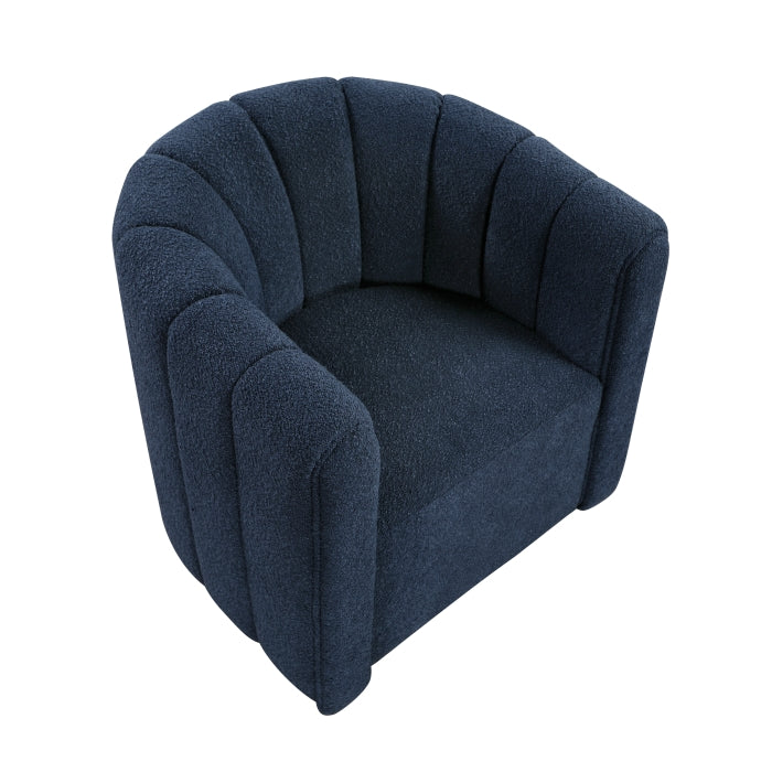 1260BU Swivel Chair with Ottoman - 1260BU