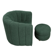 1260GN Swivel Chair with Ottoman - 1260GN