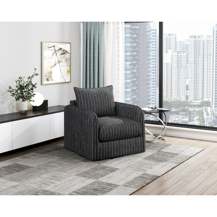 1264BK-1 Swivel Chair - 1264BK-1