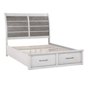 1303K-1CK* (3) California King Platform Bed with Footboard Storage - 1303K-1CK*