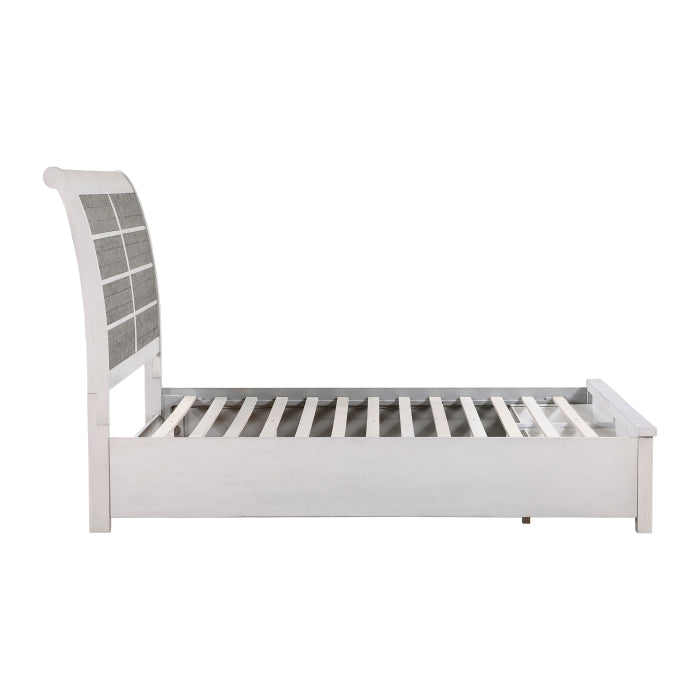 1303K-1CK* (3) California King Platform Bed with Footboard Storage - 1303K-1CK*