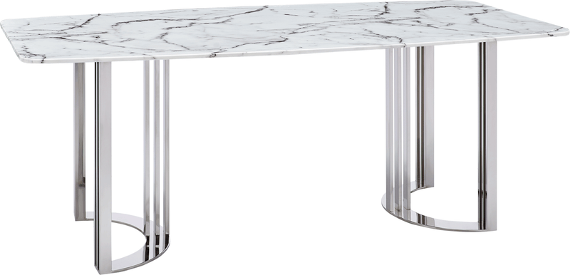 131 Dining Table Silver - i44159